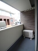 室内からの展望 クレストガ－デンⅡ