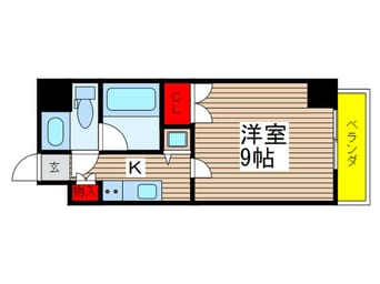 間取図 エスポワール本八幡