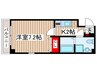 Ｆｒａｇｒａｎｃｅ　Ｗｉｎｄ 1Kの間取り