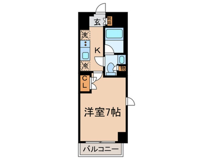 間取図 シエル武蔵小杉