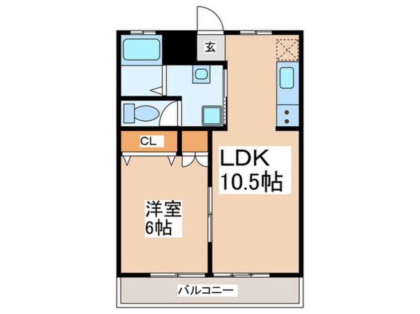 間取図 上鷺マンション