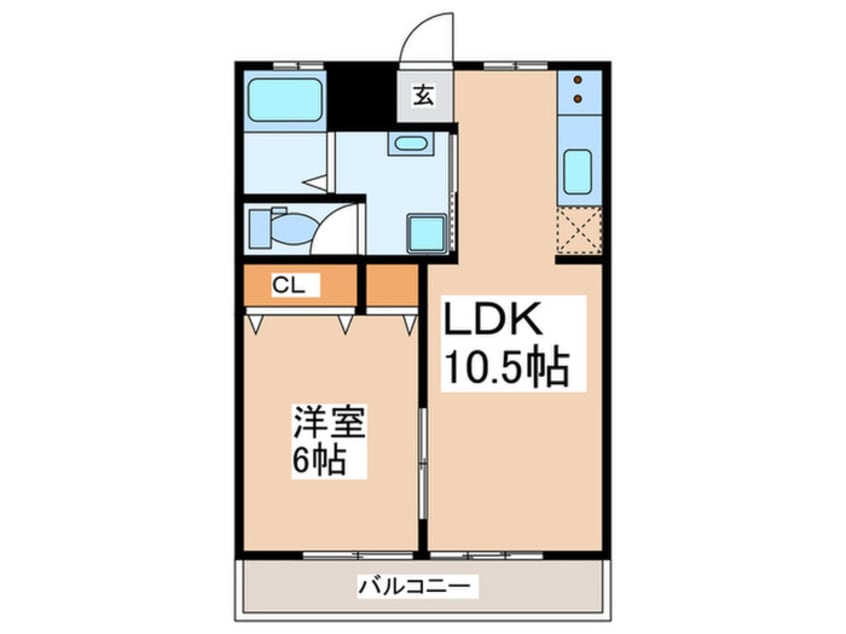 間取図 上鷺マンション