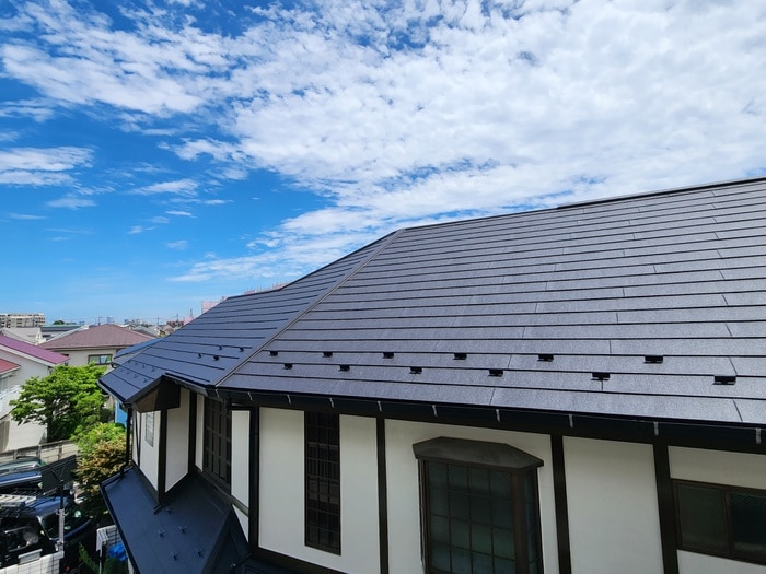 室内からの展望 上鷺マンション