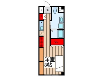 間取図 アン東大宮