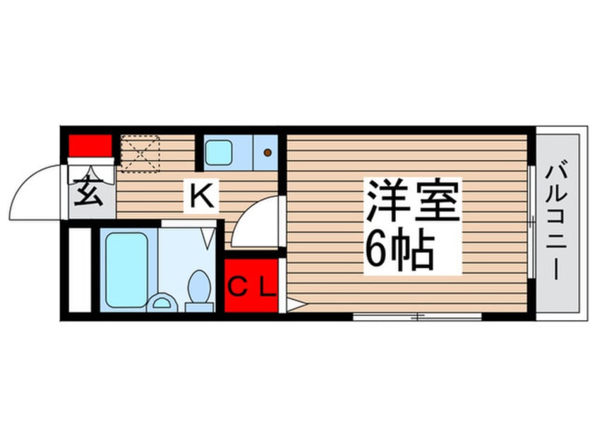 間取図 ラ・スコリエーラ南柏