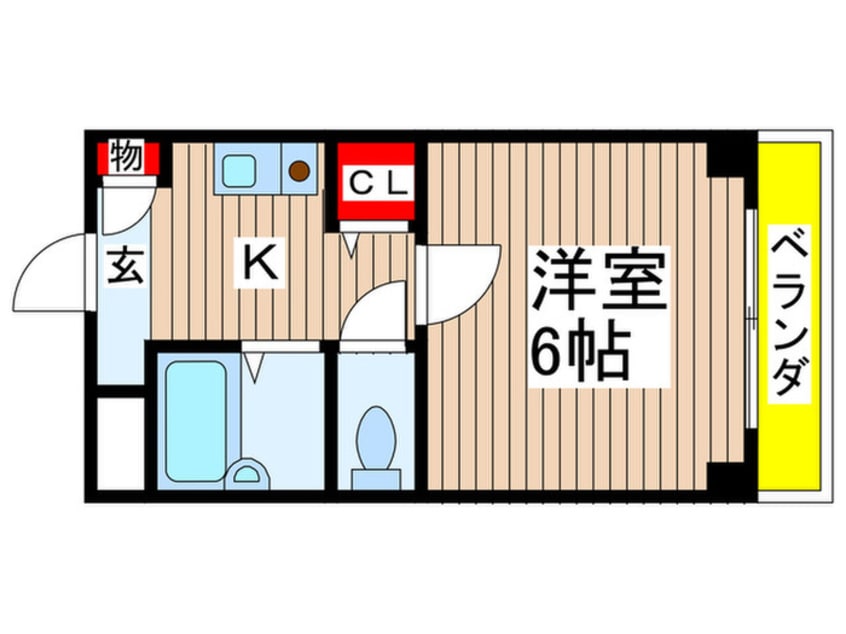 間取図 モ－タ－ハウスオカモト