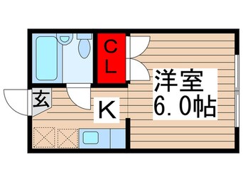 間取図 マックハイツ鎌ヶ谷