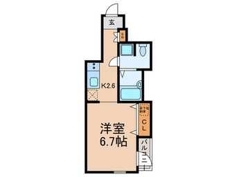 間取図 UNO小石川（1F）