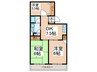 INOVE横濱長津田 3DKの間取り