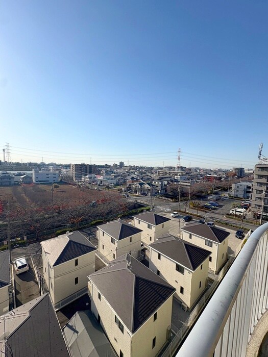 室内からの展望 エクレール東川口（707）