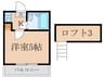 ソレイユライフピアⅠ 1Kの間取り
