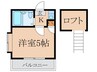 ソレイユライフピアⅠ 1Kの間取り
