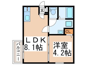 間取図 グローベルメゾン十日市場