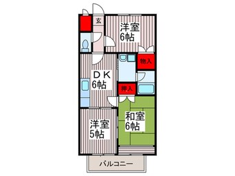 間取図 メゾンミニトマト