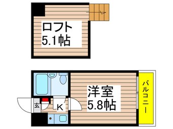 間取図 ジュネパレス八千代第51