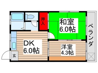 間取図 コーポスズキ