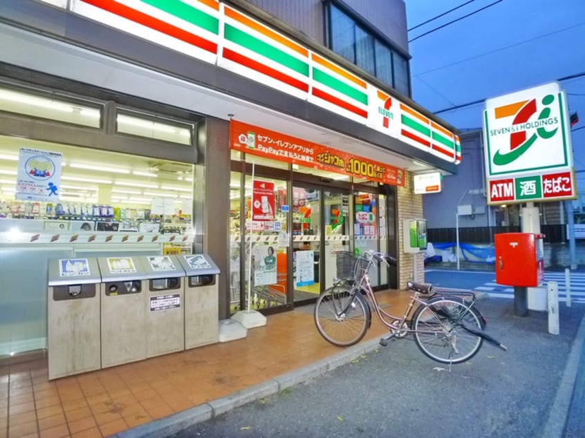 セブンイレブン(コンビニ)まで225m コーポスズキ