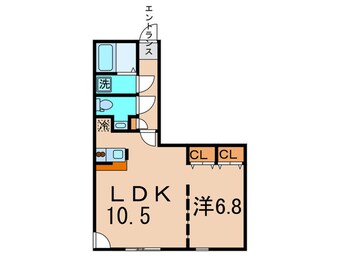 間取図 Ｂｒａｎｃｈｅ武蔵小山