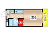 メゾンソレイユ 1Rの間取り