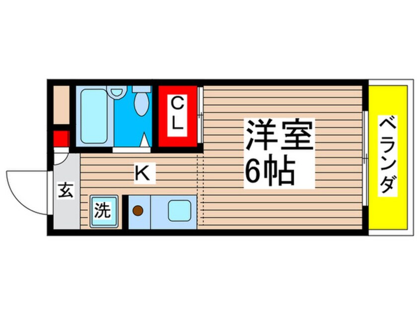 間取図 メゾンソレイユ