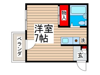 間取図 メゾンソレイユ