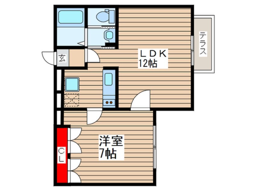 間取図 プレジデンシャル立川