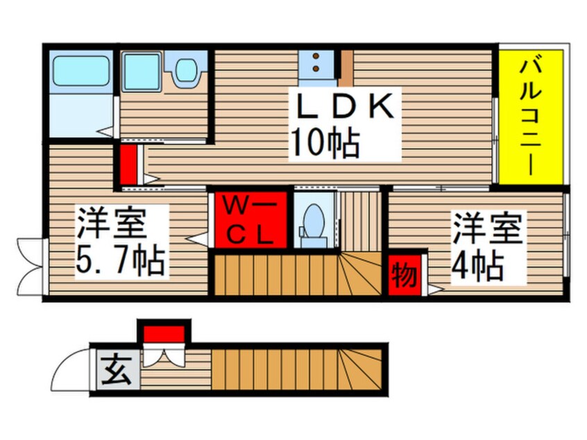 間取図 パラシア