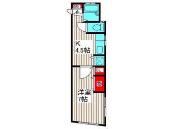 間取図 フクダビル