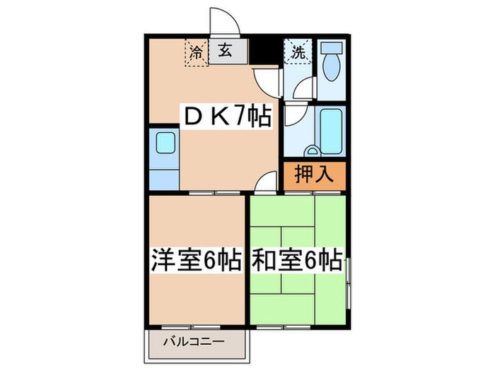 間取り図 武蔵ハイツⅠ