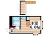 ベルピア二和向台２－２ 1Rの間取り