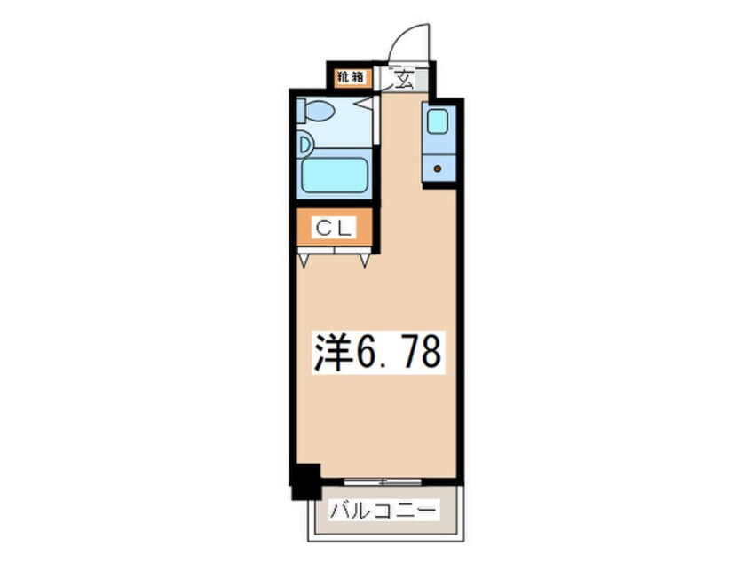 間取図 ｸﾞﾚｲｽﾒｿﾞﾝ城所