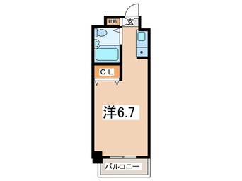 間取図 ｸﾞﾚｲｽﾒｿﾞﾝ城所