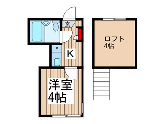 間取図 メゾン平田