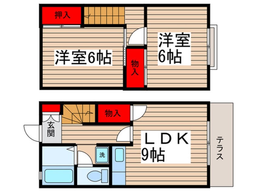 間取図 ソフィア北松戸