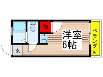 間取図 ハイツ　オオタキ　Ｂ