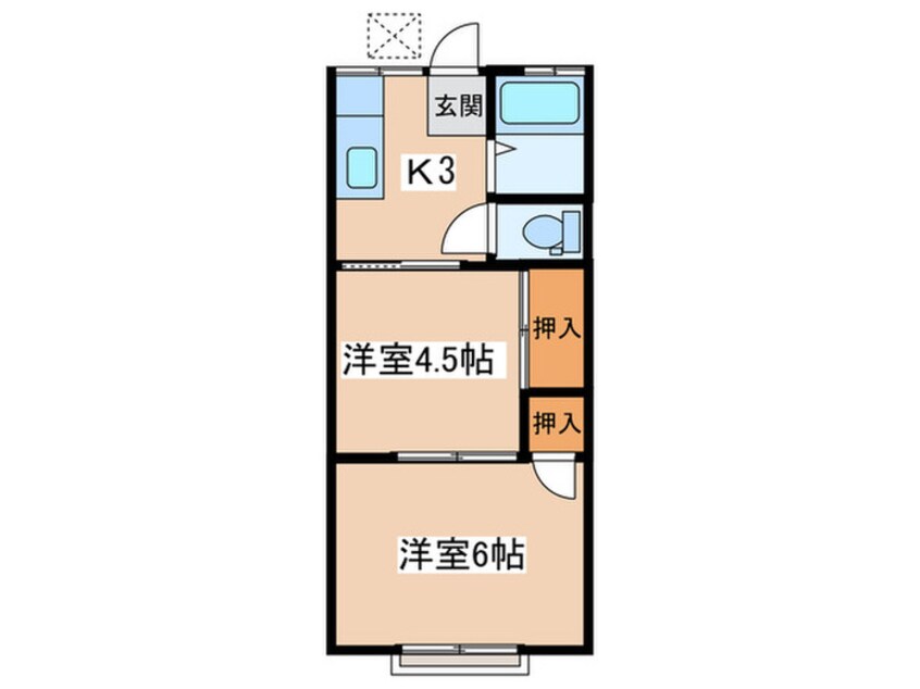 間取図 セキビレッジ