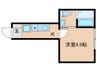 Glanz王子神谷 1Kの間取り