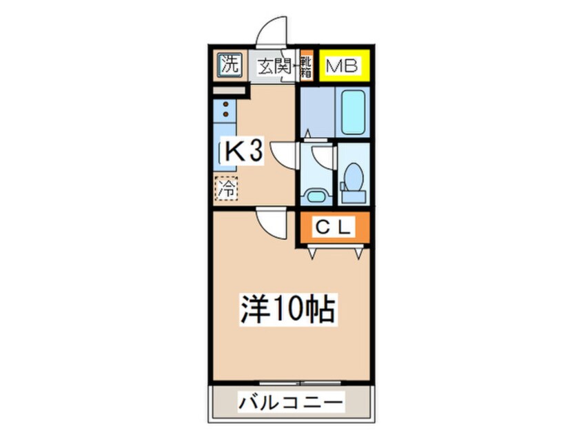 間取図 さがみ野セントラルビルⅡ