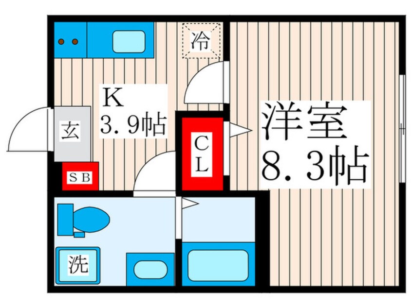 間取図 FreeHand船堀