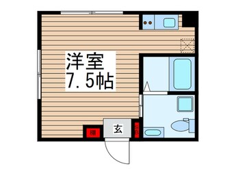 間取図 グランヒルズ浅草