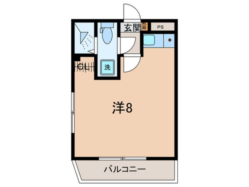 間取図 アネックス西ヶ原