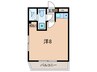アネックス西ヶ原 1Rの間取り