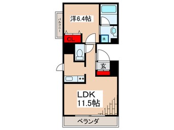 間取図 パ－クアクシス押上