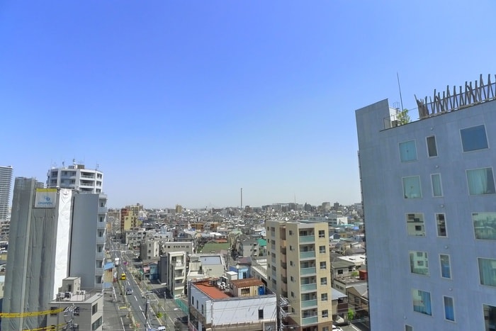 室内からの展望 パ－クアクシス押上
