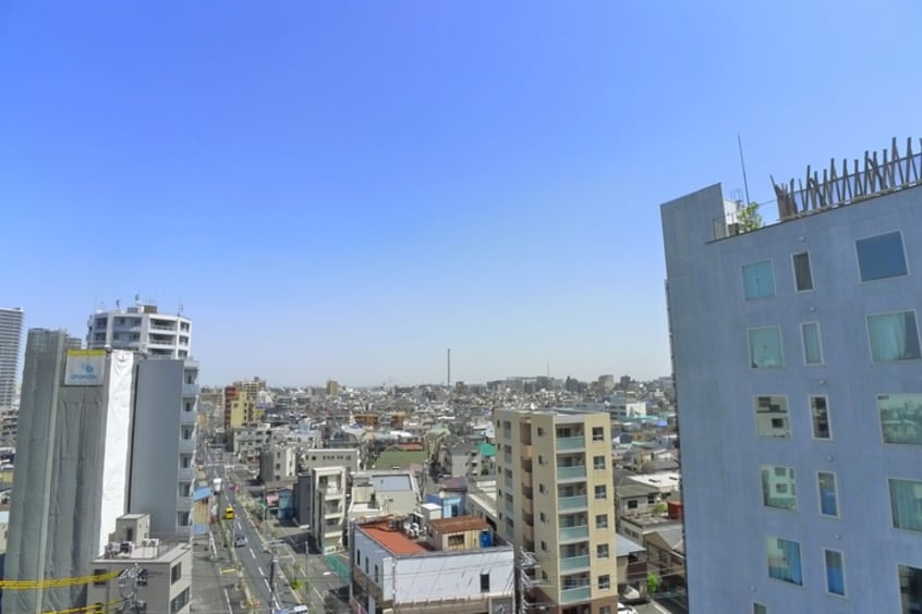 室内からの展望 パ－クアクシス押上