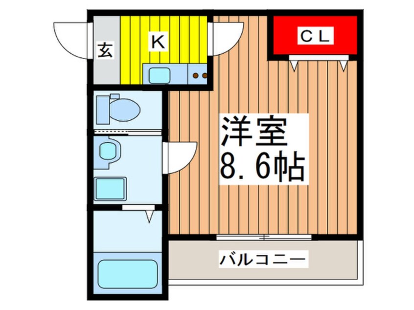 間取図 ＣＲＥＳＴ