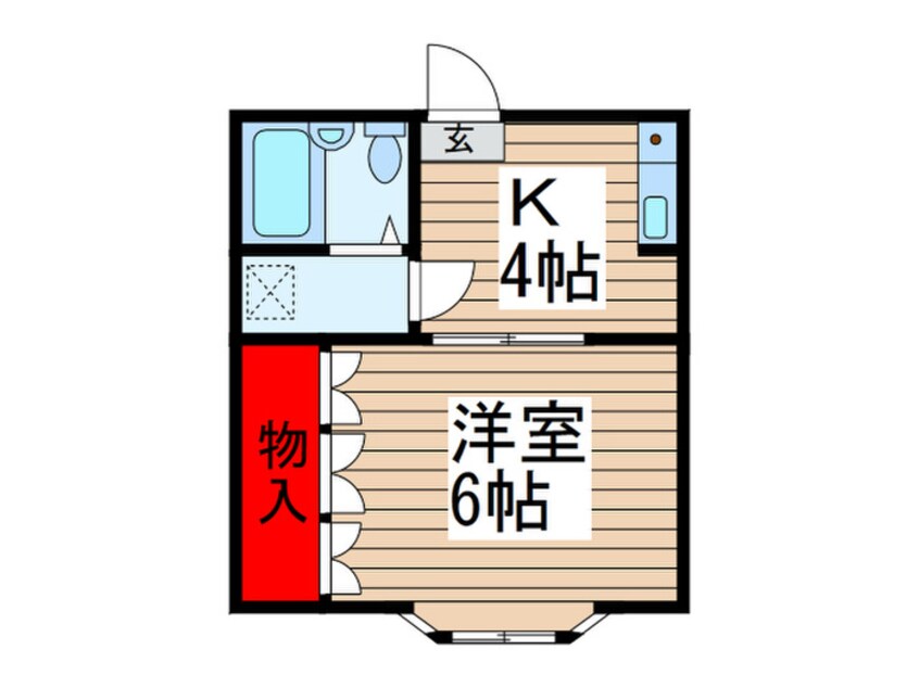 間取図 メイプルハウス