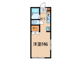 間取図 プチメゾン　池田