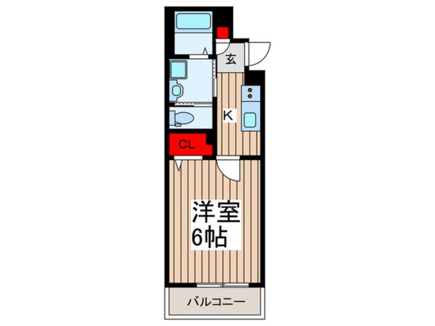 間取図 リベルテ柳瀬川