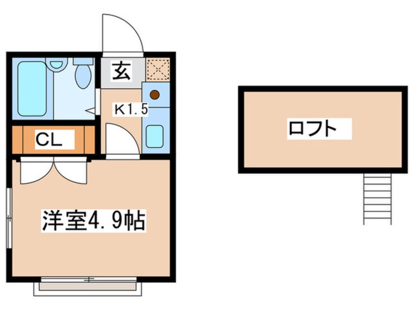 間取図 ル－ブル緑ヶ丘